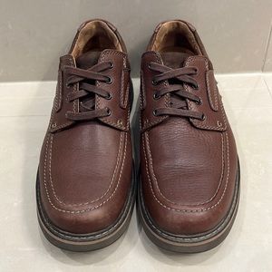 Clarks Unstructured Lace Up Shoes